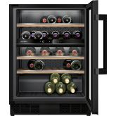Siemens KU21WAHG0G 82X60 under counter wine cabinet with front recess to allow for plinth installati