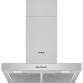 Siemens LC64BBC50B 60cm wide, box design, 3 speeds, push buttons, LED lights. Optional CleanAir Stan