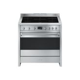 Smeg A1PYID-9 90cm Opera Electric Range Cooker Stainless Steel