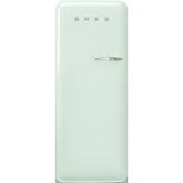 Smeg FAB28LPG5 60cm 50s Style Left Hand Hinge Fridge with Icebox Pastel Green