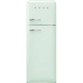 Smeg FAB30RPG5UK 60cm 50s Style Right Hand Hinge Freezer over Fridge Pastel