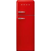 Smeg FAB30RRD5UK 60cm 50s Style Right Hand Hinge Freezer over Fridge Red