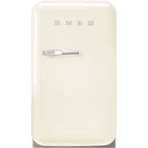 Smeg FAB5RCR5 40cm Small 50s Style Right Hand Hinged Minibar Cream