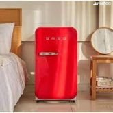 Smeg FAB5RRD5 40cm 50s Style Small Right Hand Hinge Minibar Red