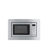 Smeg FMI017X 17 Litre Built In Microwave with Grill in Stainless Steel