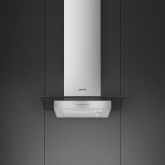 Smeg KBT600VE 60cm Chimney Hood Stainless Steel & Glass