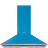Smeg KPF12T 120cm Portofino Chimney Hood Turquoise