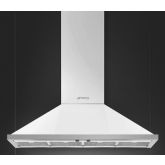Smeg KPF12WH 120cm Portofino Chimney Hood White