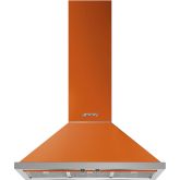 Smeg KPF9OR 90cm Portofino Chimney Hood Orange