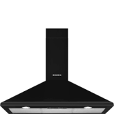 Smeg KSED95NEE 90cm Chimney Hood Black
