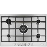 Smeg P272XGH 72.5cm Cucina Gas Hob Stainless Steel