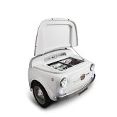 Smeg SMEG500B 50s Retro style FIAT 500 Refrigerator White