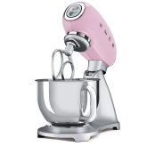 Smeg SMF02PKUK 50's Style Stand Mixer Pink