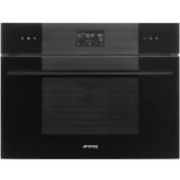 Smeg SO4102S3B3 45cm Linea Steam 100 Oven Black