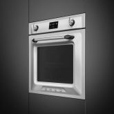 Smeg SOP6902S2PX 60cm Victoria Pyrolytic Steam Single Oven Stainless Steel