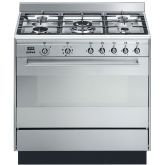 Smeg SUK91MFX9 90cm Concert Dual Fuel Range Cooker Stainless Steel