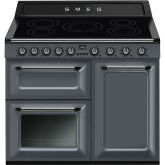 Smeg TR103IGR2 100cm Victoria Electric Range Cooker Slate Grey