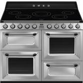 Smeg TR4110IX2 110cm Victoria Stainless Steel Four Cavity Traditional Cooker