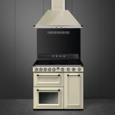 Smeg TR93IP2 90cm Victoria Electric Range Cooker Cream