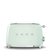 Smeg TSF01PGUK 2SLCE TOASTER PASTELGREEN