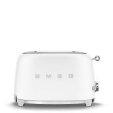 Smeg TSF01WHMUK 2 slice toaster Mat white