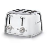 Smeg TSF03SSUK S/S 50s 4 by 4 slice Toaster