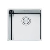 Smeg VFU50SFR 50cm Mira Single Bowl Triple Installation Sink Stainless Steel