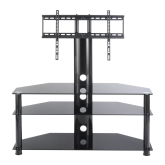 Ttap TVS1009 Classik 1100Mm TV Swivel Stand, Black