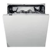 Whirlpool WIC 3C26 N UK Integrated Full Size Dishwasher Silver