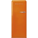 Smeg FAB28LOR5 60cm 50s Style Left Hand Hinge Fridge with Icebox Orange