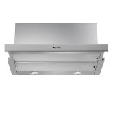 Smeg KSET600XE 60cm Telescopic Hood with Stainless Steel Front Panel