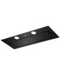 Aeg DGE5861HB 
80cm Matt Black Canopy Hood, H2H, LED Lighting, 4 Speeds, Charcoal filter included (E