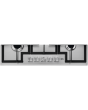 AEG HGB75400SM 74.5cm Gas Hob - Stainless