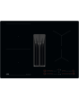 AEG 70cm Black Induction Hob with EcoTimer and Automated Extraction