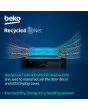 Beko CDFY22309X 60cm Built In High Specification RecycledNet Double Oven - Stainless Steel