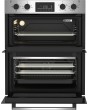 Beko CTFY22309X 59.4cm Built under Electric Double Oven - Stainless Steel