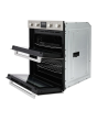 Belling 444411631 BI703MFC 59.5cm Built In Electric Double Oven - Stainless Steel