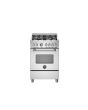 Bertazzoni UK Ltd MAS64L1EXC Master 60cm Range Cooker Single Oven Dual Fuel Stainless Steel