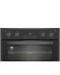 Blomberg RODN9202DX 59.4cm Built In Electric Double Oven - Dark Steel
