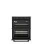 Blomberg ROTN9202DX 59.4cm Built In Electric Double Oven - Dark Steel