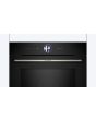 Bosch HMG7764B1B 59.4cm Built In Electric Single Oven with Microwave Function - Black
