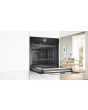 Bosch HMG7764B1B 59.4cm Built In Electric Single Oven with Microwave Function - Black