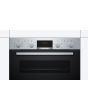 Bosch MBS533BS0B 59.4cm Built In Electric Double Oven with 3D Hot Air - Stainless Steel