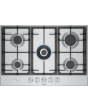 Bosch PCQ7A5I90 Stainless Steel 75cm Gas Hob