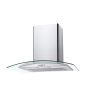 Candy CGM60NX/1 60 cm Chimney Hood, Stainless steel and glass