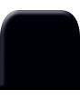 Cda ASG102CBL Curved Toughened Glass Splashback