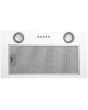 Cda CCA52WH Canopy extractor, Ducted/re-circulating, 3 speeds, white