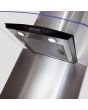 Cda CSB72CSS Curved metal splashback