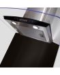 Cda CSB92KBL Curved metal splashback