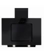 Cda EVA70BL Angled extractor, Ducted/re-circulating, LED lights, TC, black